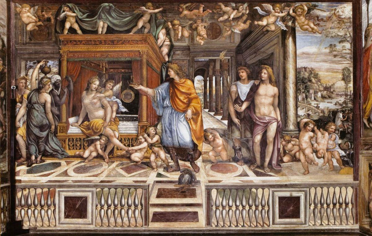 Μ.Ρωμανός: «Στην τοιχογραφία “Οι Γάμοι του Αλεξάνδρου και της Ρωξάνης” απεικονίζεται ο Τύμβος Καστά!»